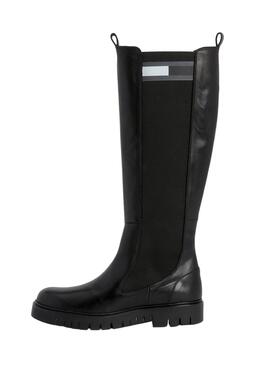 Bootss Tommy Hilfiger High Arbre Noire pour Femme