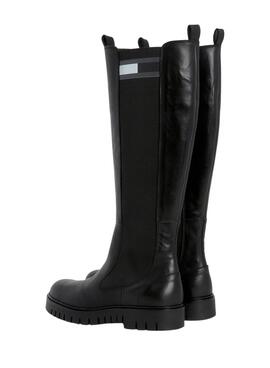 Bootss Tommy Hilfiger High Arbre Noire pour Femme