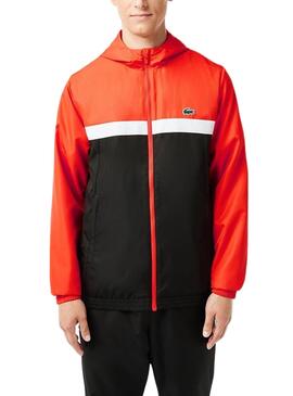 Survêtement Lacoste Tennis Couleur Block Orange Homme