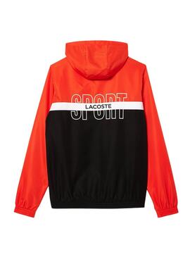 Survêtement Lacoste Tennis Couleur Block Orange Homme