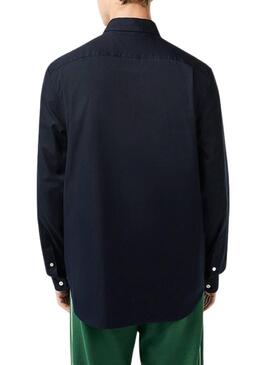 Chemise Lacoste Décontracté Regular fit Bleu Marine Homme