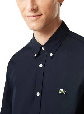 Chemise Lacoste Décontracté Regular fit Bleu Marine Homme