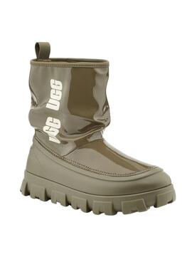 Bootss UGG Classic Brellah Mini Vert pour Femme