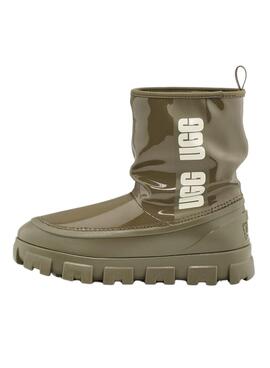 Bootss UGG Classic Brellah Mini Vert pour Femme