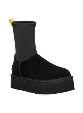Bottines UGG Classic Dipper Noire pour Femme