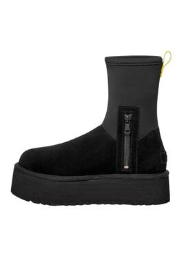 Bottines UGG Classic Dipper Noire pour Femme