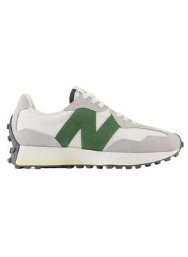 Baskets New Balance WS327 Blanc Vert Femme