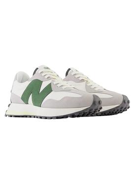 Baskets New Balance WS327 Blanc Vert Femme