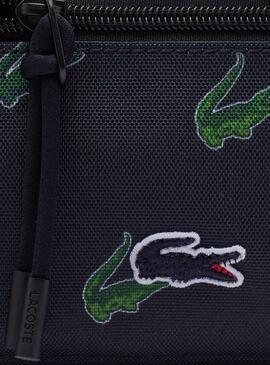 Trousse de Toilette Lacoste Bleu Marine Homme Femme