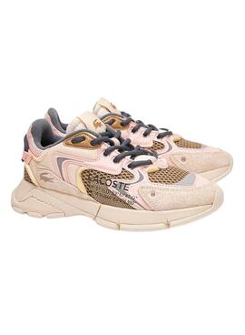 Chaussures Lacoste L003 Neo 223 Rose Femme