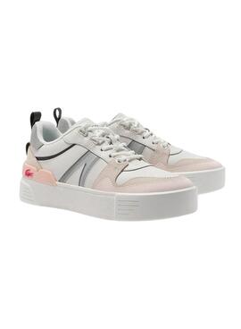 Sneakers Lacoste L002 223 blanco para mujer