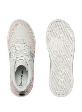 Sneakers Lacoste L002 223 blanco para mujer