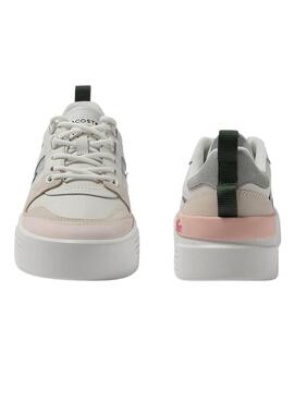Sneakers Lacoste L002 223 blanco para mujer