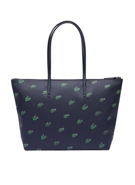Sac à main Lacoste Shopping Bag Bleu Marine pour Femme