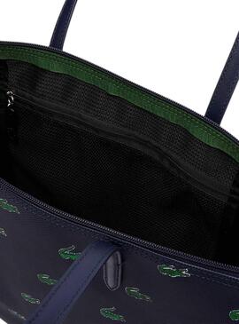 Sac à main Lacoste Shopping Bag Bleu Marine pour Femme