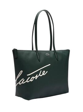 Sac à main Lacoste Shopping Bag Entreprise Vert Femme