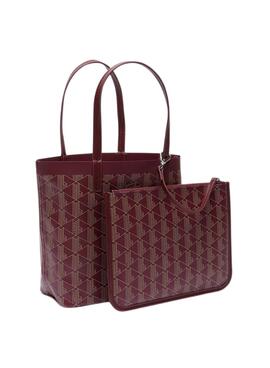 Sac à main Lacoste Zely Shopping Bag Bordeaux Femme
