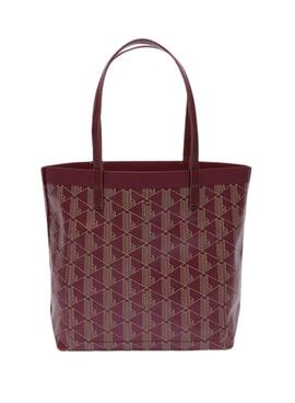 Sac à main Lacoste Zely Shopping Bag Bordeaux Femme