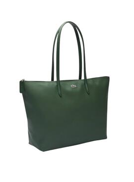 Sac à main Lacoste Shopping Bag Vert pour Femme