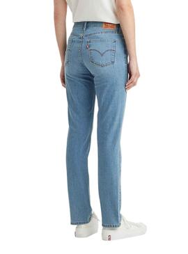 Pantalon Jeans Levis 312 Shaping Slim Bleu Femme