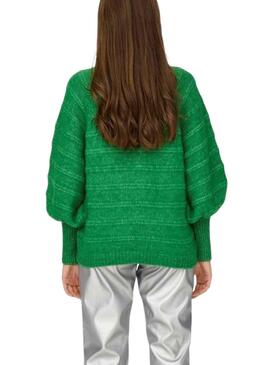 Pull Only Céline Vert pour Femme