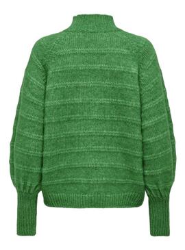 Pull Only Céline Vert pour Femme