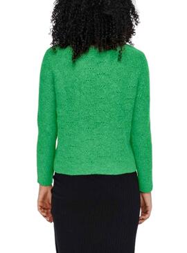 Pull Only Lolli Vert pour Femme