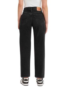 Pantalon Jeans Levis 94 Holgados Noire Femme