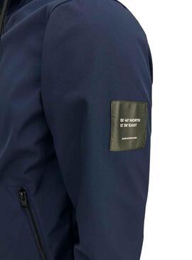 Veste Jack & Jones Softshell Bleu Marine Homme