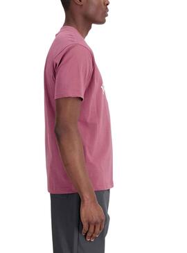 T-Shirt New Balance Essvartee Rosa pour Homme