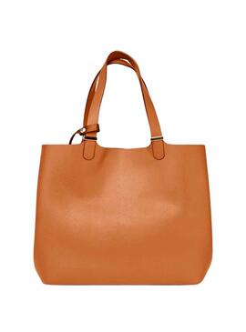 Bag Pieces Cabas Kopa Brun pour Femme