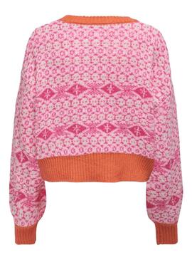 Pull Only Dea Rosa pour Femme