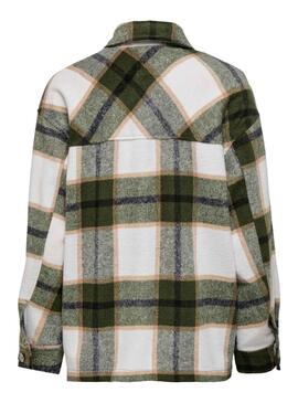 Veste Only Hilda Marsala Shacket Vert Femme