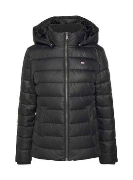 Veste Tommy Jeans Basic Hooded Noire Femme