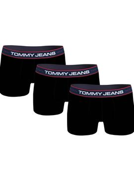 Pack 3 Boxers Tommy Hilfiger Trunk Noire Homme