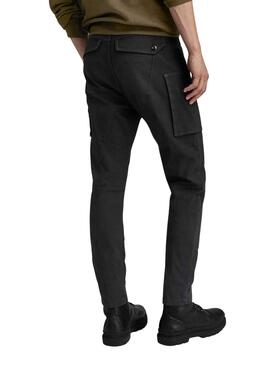 Pantalon G-Star Cargo Zip Skinny Noire Homme