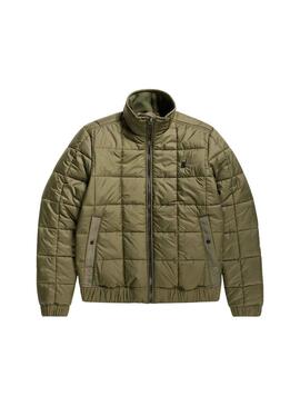 Veste G-Star Meefic Matelassé Vert pour Homme