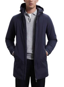 Veste Ecoalf Pasu Bleu Marine pour Homme