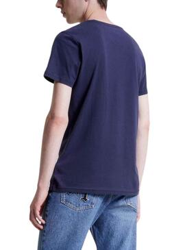 Pack 2 T-Shirts Tommy Jeans Slim pour Homme