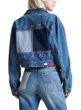 Veste Denim Tommy Hilfiger Claire Bleu Femme