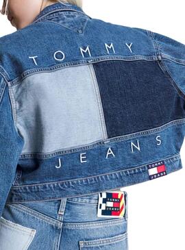 Veste Denim Tommy Hilfiger Claire Bleu Femme