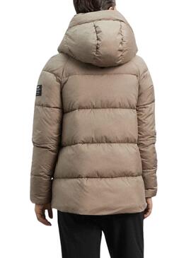 Veste Ecoalf Fuji Brun pour Femme