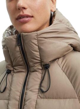 Veste Ecoalf Fuji Brun pour Femme