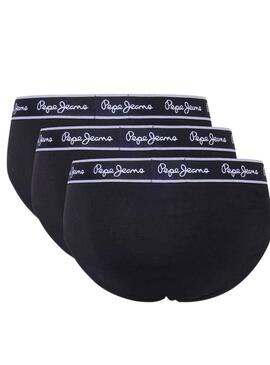 Pack 3 feuillets Pepe Jeans Noire pour Homme