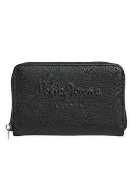 Portefeuille Pepe Jeans Bass Noire pour Femme