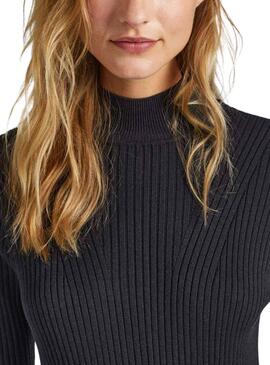 Robe Pepe Jeans Dalia Noire pour Femme