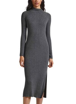 Robe Pepe Jeans Dalia Gris pour Femme