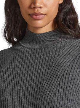 Robe Pepe Jeans Dalia Gris pour Femme