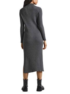 Robe Pepe Jeans Dalia Gris pour Femme