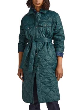 Veste Pepe Jeans Nash Vert pour Femme